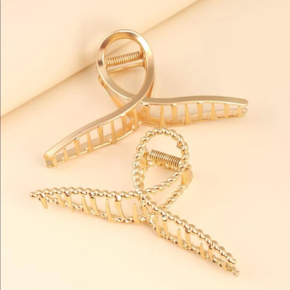 2 hair clips ✨